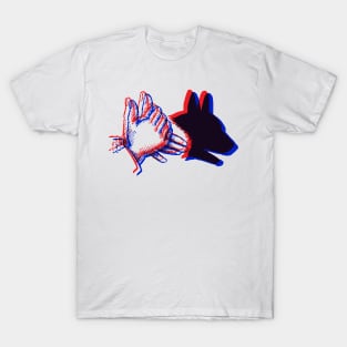 3D Shadow Puppet - PUPPY T-Shirt